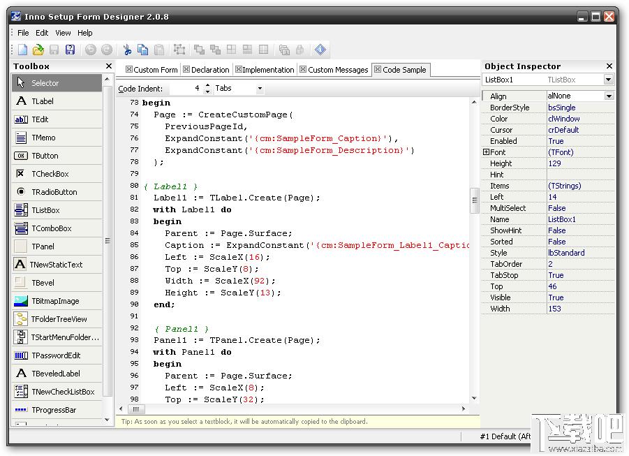 Inno Setup Form Designer,Inno Setup Form Designer下载,Inno Setup,Inno Setup窗体